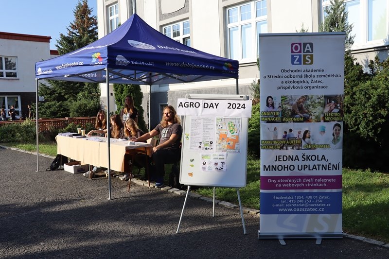 Zemědělský den v areálu střední zemědělské školy