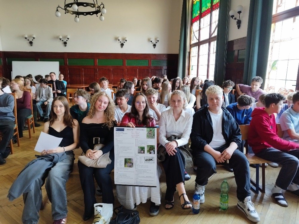 Deváťáci prezentovali své projekty na Gymnáziu Žatec