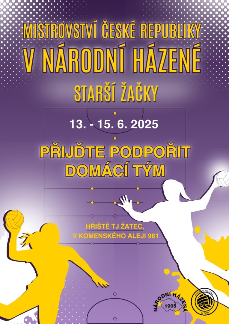 Mistrovství republiky starších žaček v národní házené v Žatci