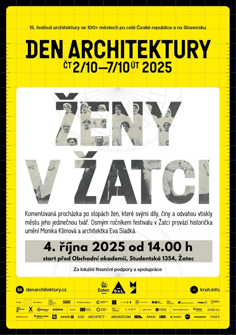 Dny architektury: Kde jsou ženy? V Žatci!
