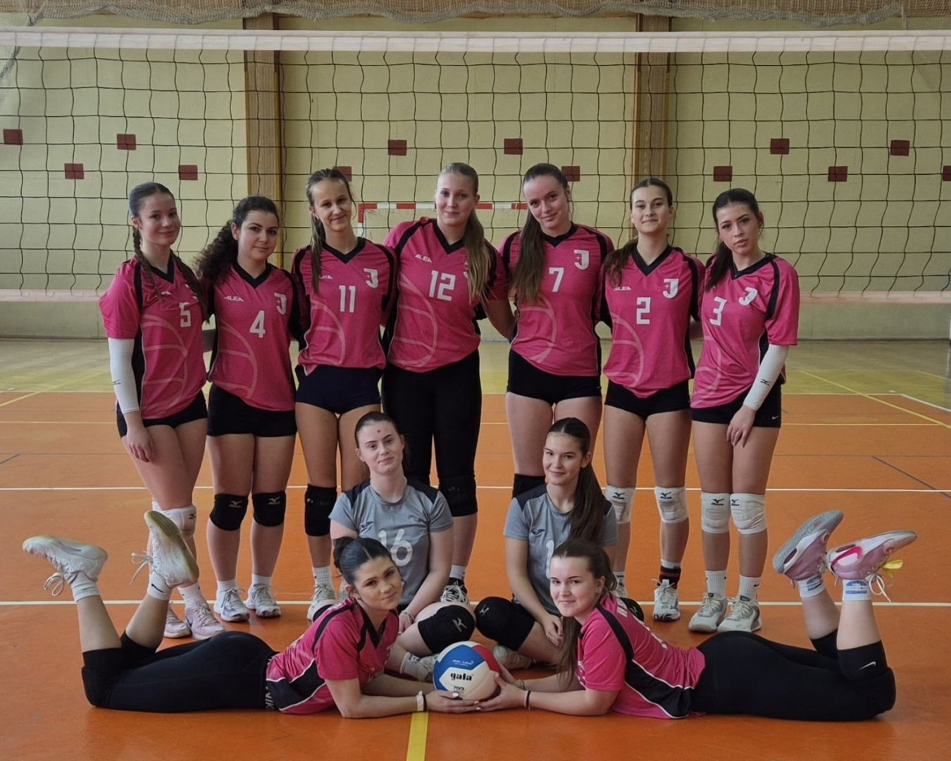 Účast žateckých volejbalistek v Českém poháru