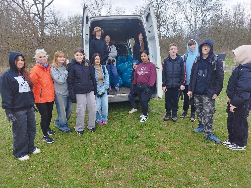 Čisté jaro na řece Ohři