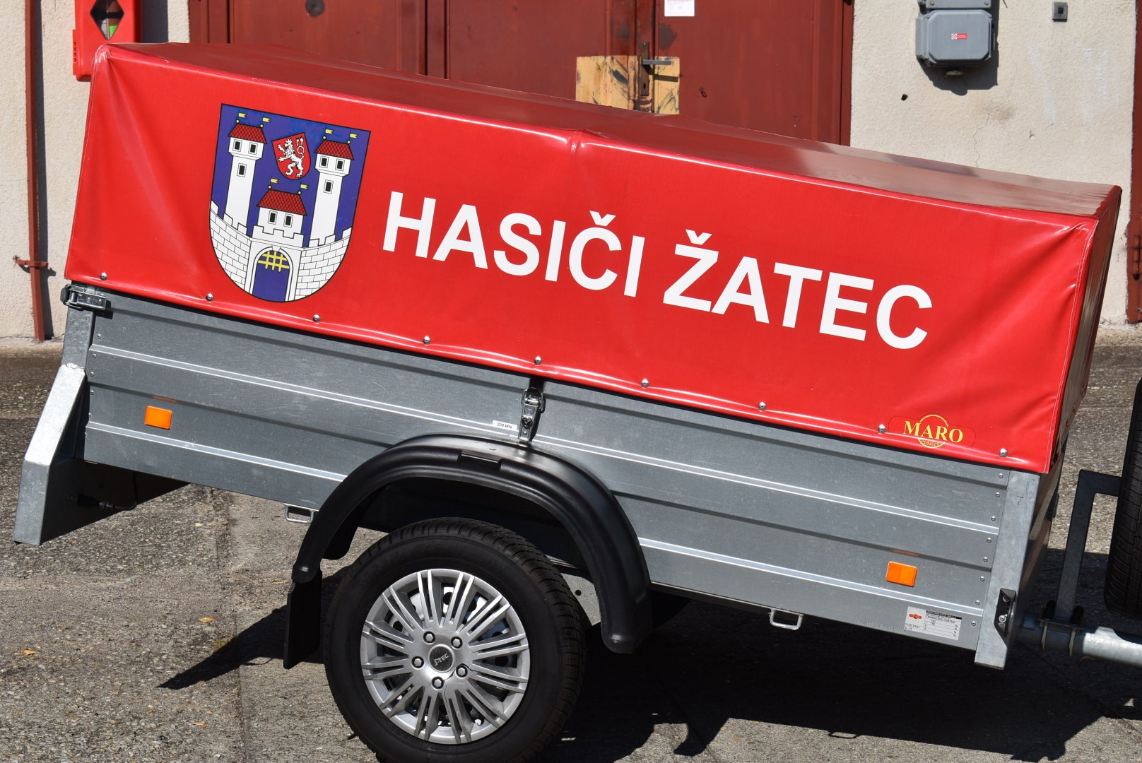 Dobrovolní hasiči ukázali svou techniku a bavili děti i dospělé